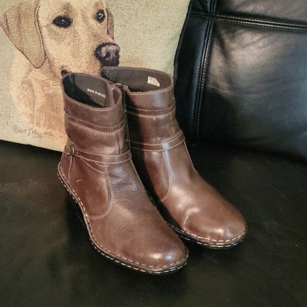 Lobo Solo brown leather boots sz 9.5W